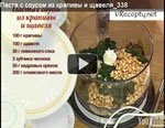 Паста с соусом из крапивы и щавеля