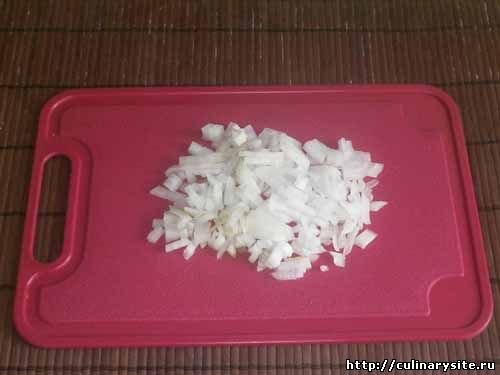 Салат из грибов и копчёной селёдки. Шаг 7.