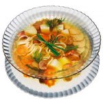 Щи с яблоками