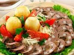 Мясо шпигованное