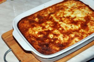 Запеканка с макаронами