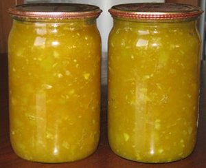Варенье из кабачков (два рецепта)