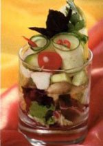 Рыбный салат-коктейль