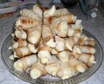 Трубочки с кремом