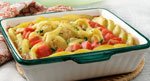 Запеканка с ветчиной и цветной капустой
