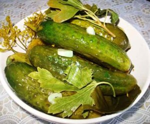 Малосольные огурчики