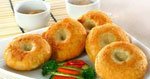 Жареные Пончики с мясом