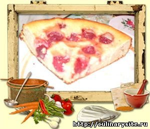 Творожный торт с шоколадом и клубникой