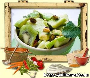 Салат из сельдерея с киви
