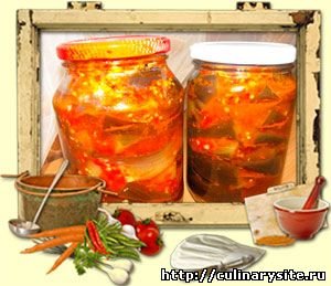 Готовим баклажаны на зиму