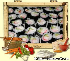 Суши с крабовыми палочками