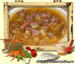 Суп с сердечками в мультиварке