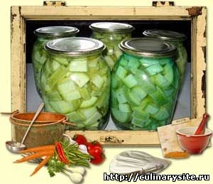 Консервированные кабачки на зиму