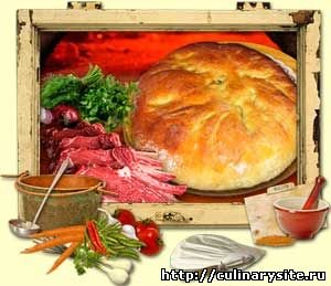 Осетинские пироги с мясом