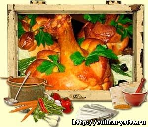 Куриные ножки в мешочке