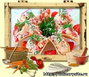 Сырная закуска на чипсах