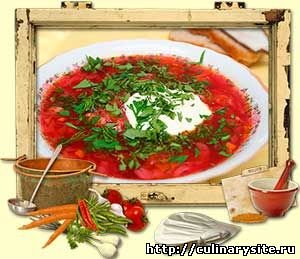 Борщ для здорового питания