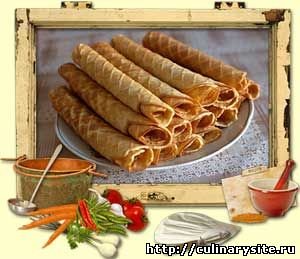 Вафли в электровафельнице