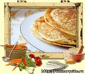 Блинчики на молоке