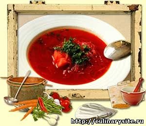 Домашний борщ