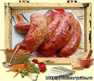 Домашние колбаски