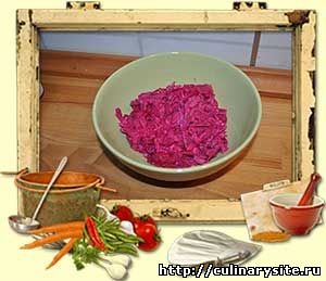 Свекольный салат