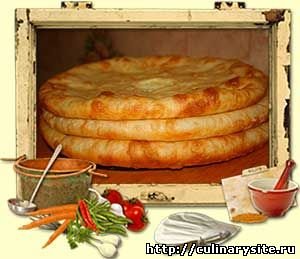 Мясные осетинские пироги