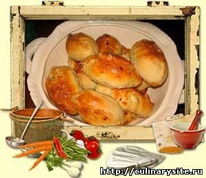 Пирожки с ягодной начинкой