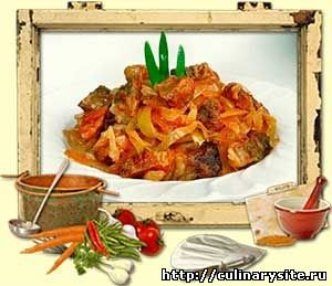 Солянка с кроликом