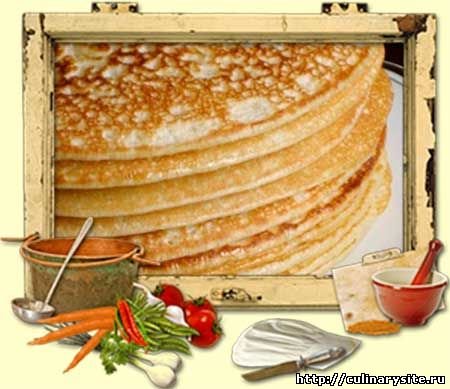 Блины на кефире
