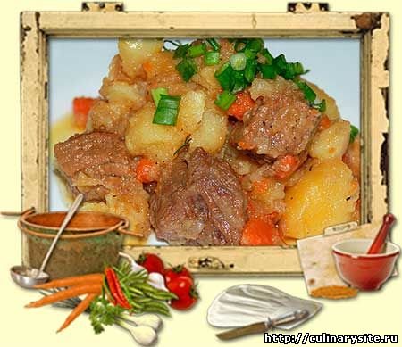 Вкусное жаркое в мультиварке