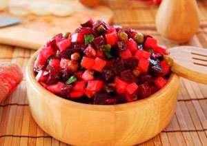 Винегрет ( новый вкус традиционного салата )