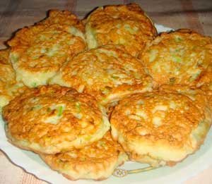 Оладьи из кабачков