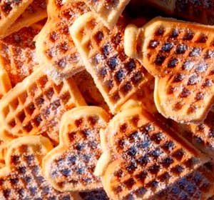 Вафельное печенье