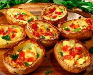 Картофельные лодочки