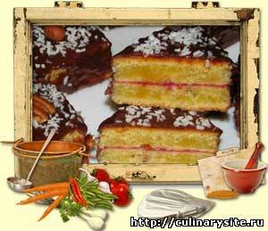 Лимонные пирожные в шоколаде