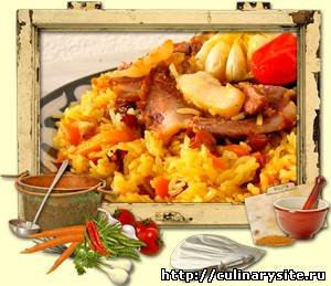 Плов из баранины