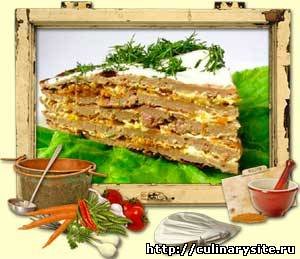 Печеночный торт