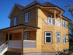 Строительство коттеджа с помощью клееной древесины